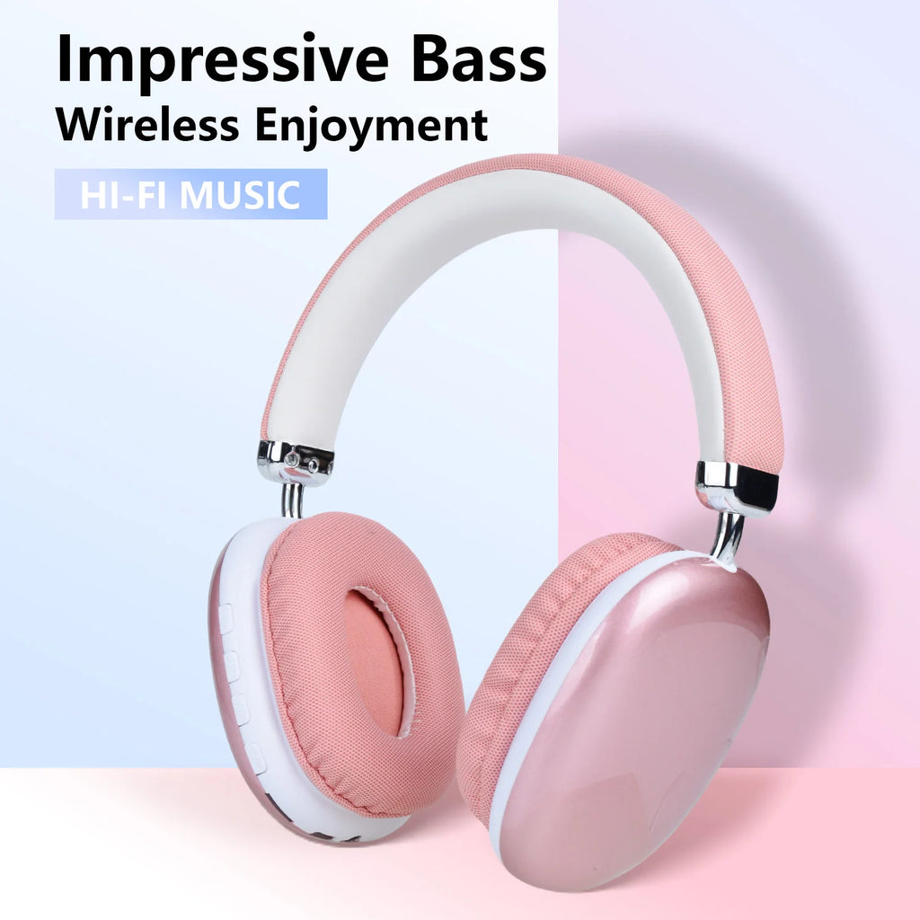 B40 Rosa Auriculares Over-Ear Bluetooth 5.3 HiFi