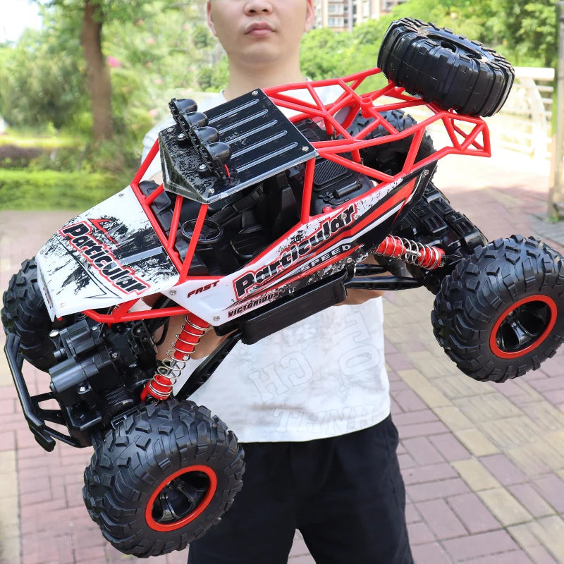 Coche RC 4WD 1:12 y 1:16 Rock Crawler Todoterreno con LED