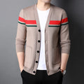 Cárdigan de Punto para Hombre con Cuello en V — Estilo Casual
