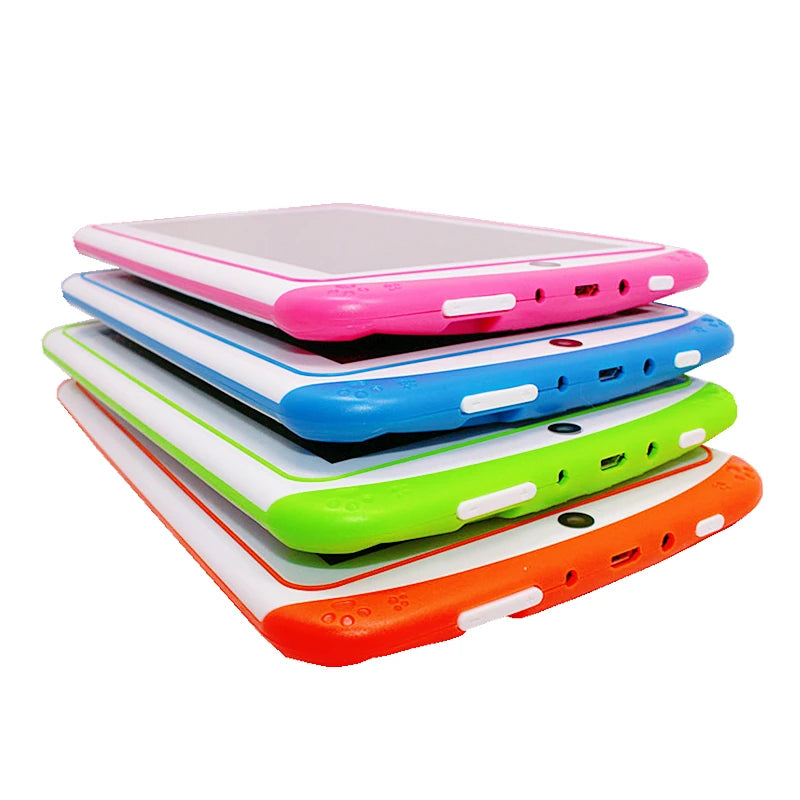 Tablet Infantil E99 de 7 Pulgadas, Android 9.0, CPU RK3126 de Cuatro Núcleos, Pantalla IPS de 1024*600, 2 GB de RAM, 16 GB de ROM, 3000 mAh