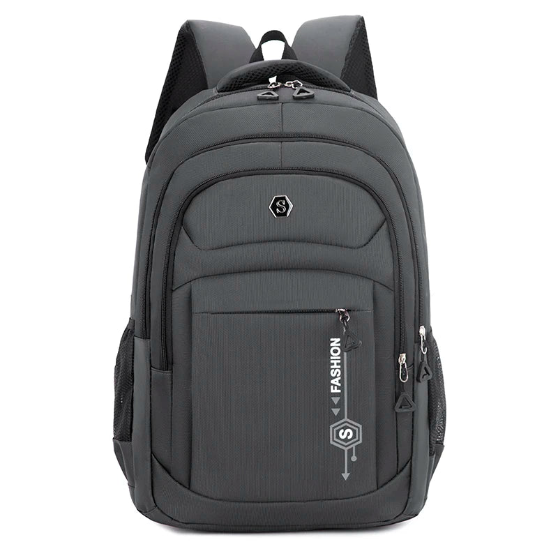 Mochila de viaje: gran capacidad, correas ajustables para los hombros, múltiples compartimentos, adecuada para la escuela, viajes y trabajo, tr
