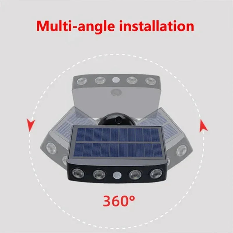 Luces LED Solares de Seguridad con Sensor para Jardín