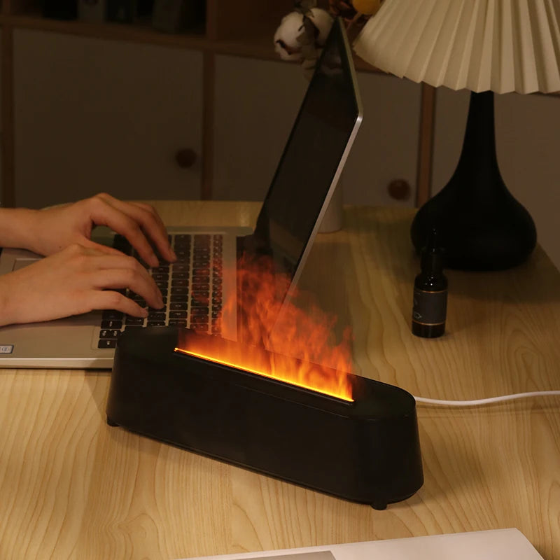 Difusor de Aceites con Llama 3D y Control Remoto