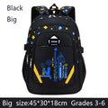 Mochila Escolar con Patrón Geométrico para Adolescentes