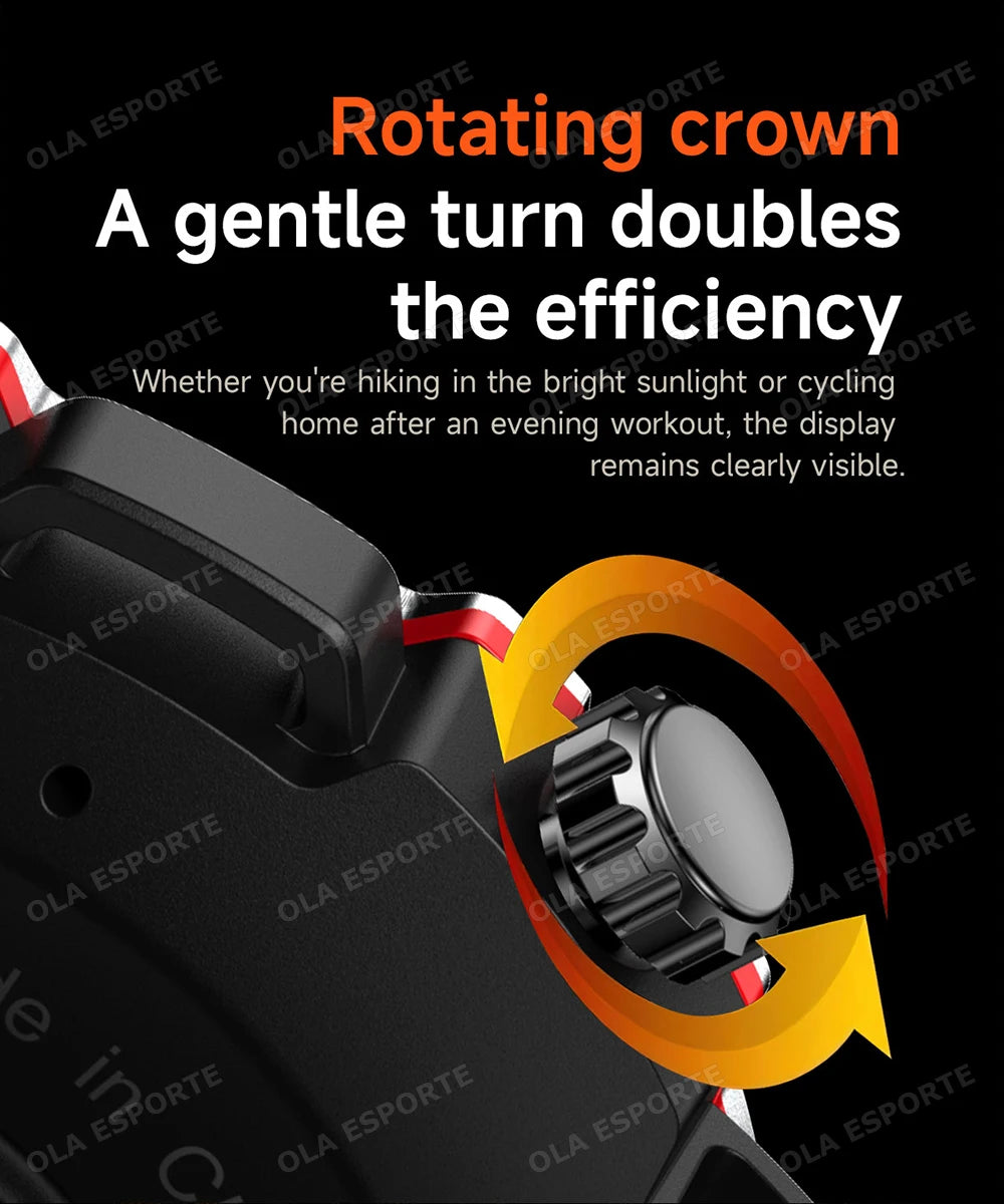 Reloj Inteligente GPS Doble Banda GNSS Militar