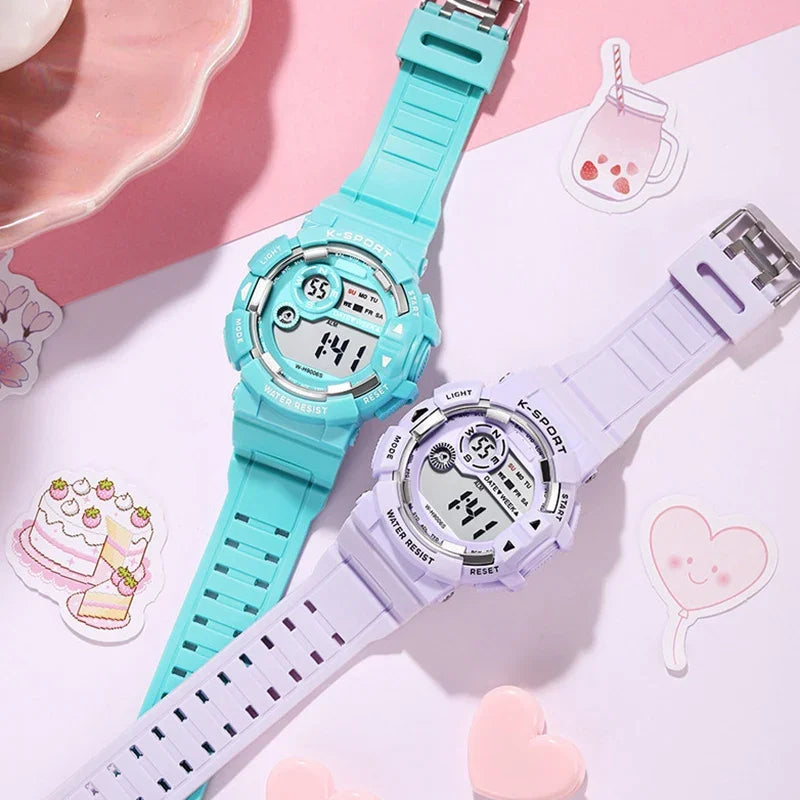 Reloj Digital YIKAZE Deportivo LED para Niños