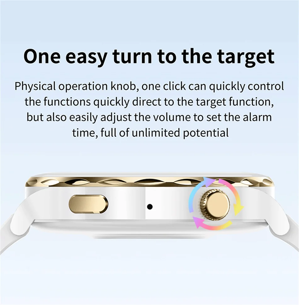 Smartwatch AMOLED ECG+PPG Mujer Impermeable