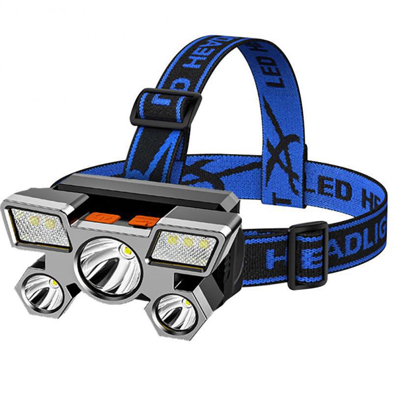 Linterna Frontal LED Recargable para Pesca