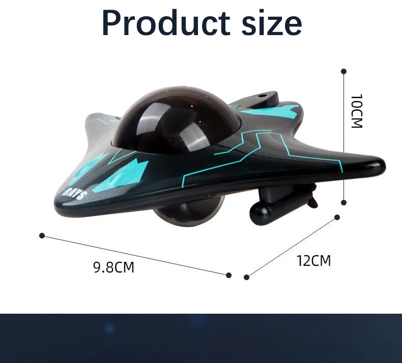 Mini Barco RC WiFi con Cámara Subacuática y Control de 6 Vías