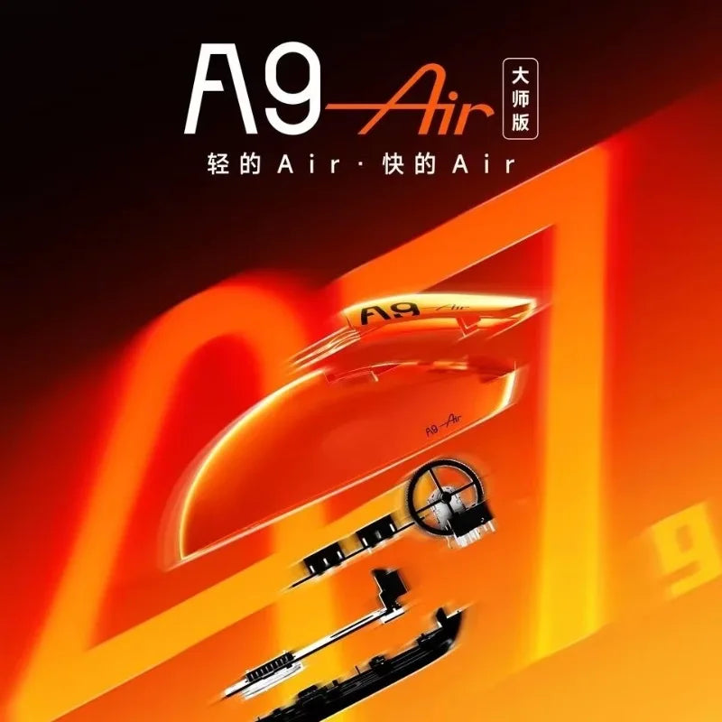 Ratón inalámbrico ATK A9 Air Ultimate Master Edition PAW3950 UItra 53g, juego ergonómico ligero, deportes electrónicos, accesorios personalizados, regalos