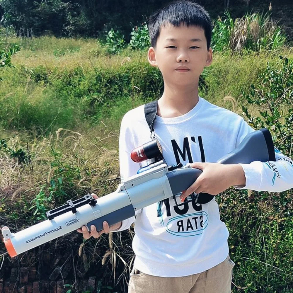 Pistola de juguete de bala suave M79, lanzador de Rifle, juego de disparos para regalos de Navidad y cumpleaños