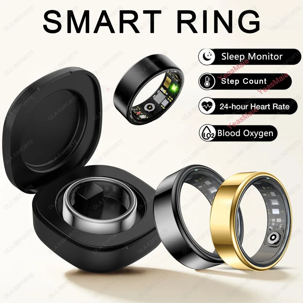 Anillo Inteligente Monitor de Salud Multideporte
