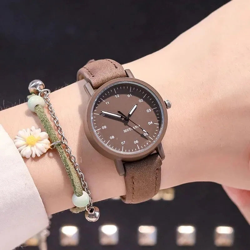 YIKAZE Reloj de Cuarzo Retro para Mujer