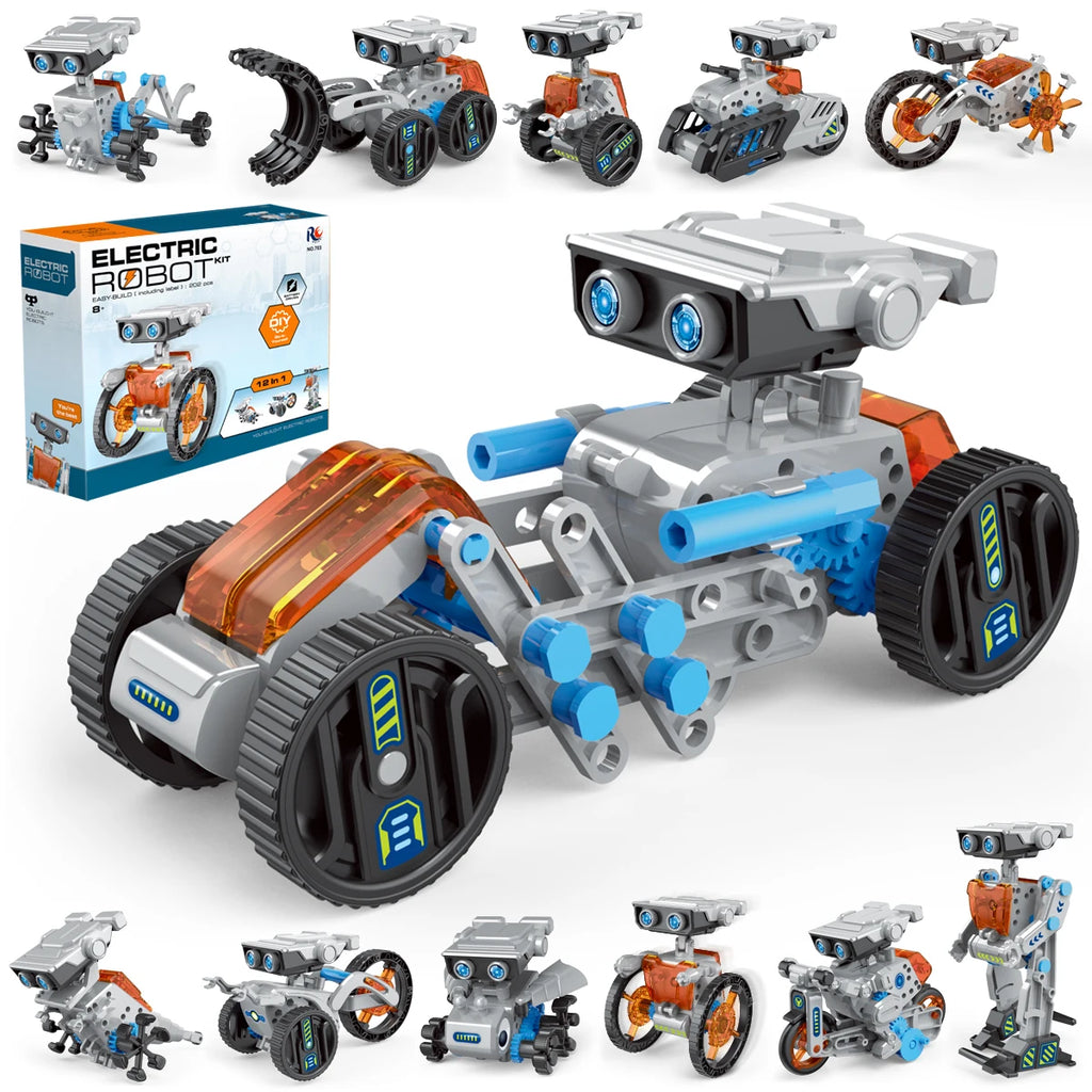 Robot Solar Educativo 12 en 1 para Niños DIY STEM