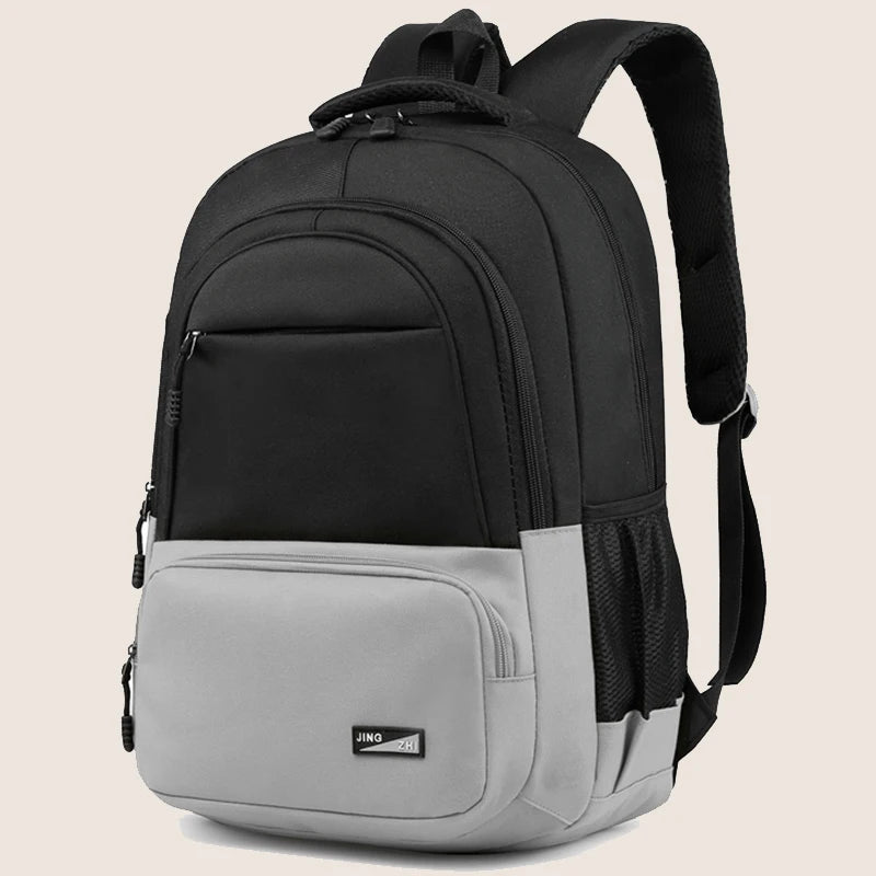 Mochila de viaje de gran capacidad - Mochilas para hombre para la escuela secundaria y la universidad - Impermeable, Multifuncional, Compatible con computadora portátil, Du