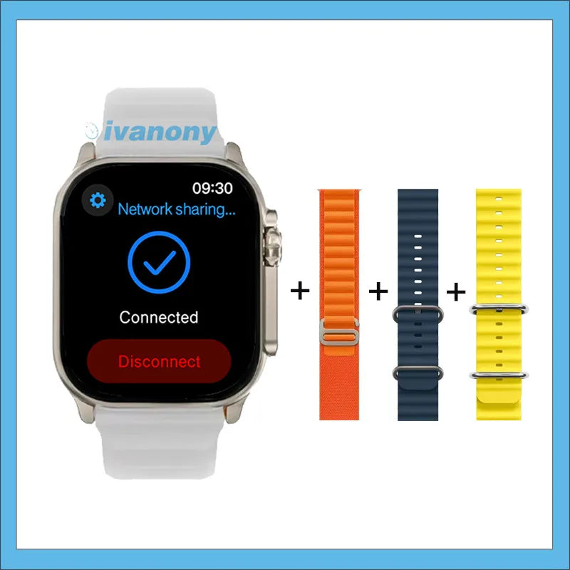 Reloj Inteligente HK11 Ultra 3 con AMOLED, Auriculares TWS y Robots IA