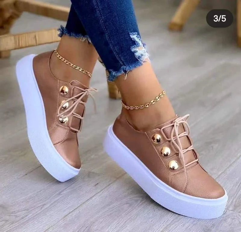 Zapatillas con Plataforma y Cuña para Mujer — Tallas 35 a 43