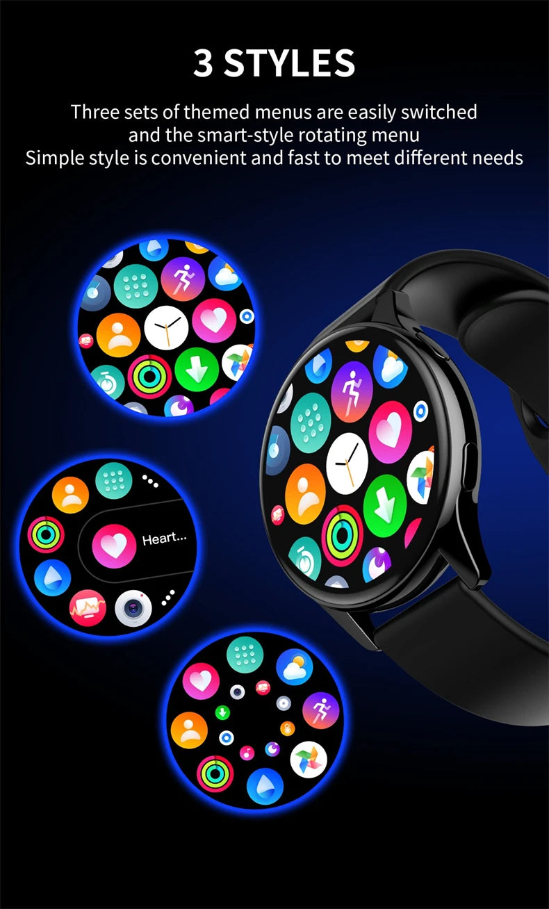 LIGE Reloj Inteligente Mujer NFC Bluetooth
