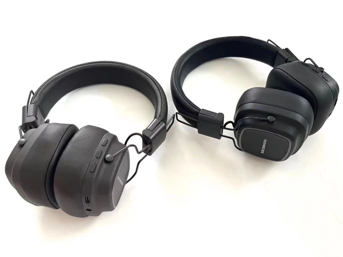 SEOBIOG Auriculares Bluetooth 5.3 Conexión Estable PC