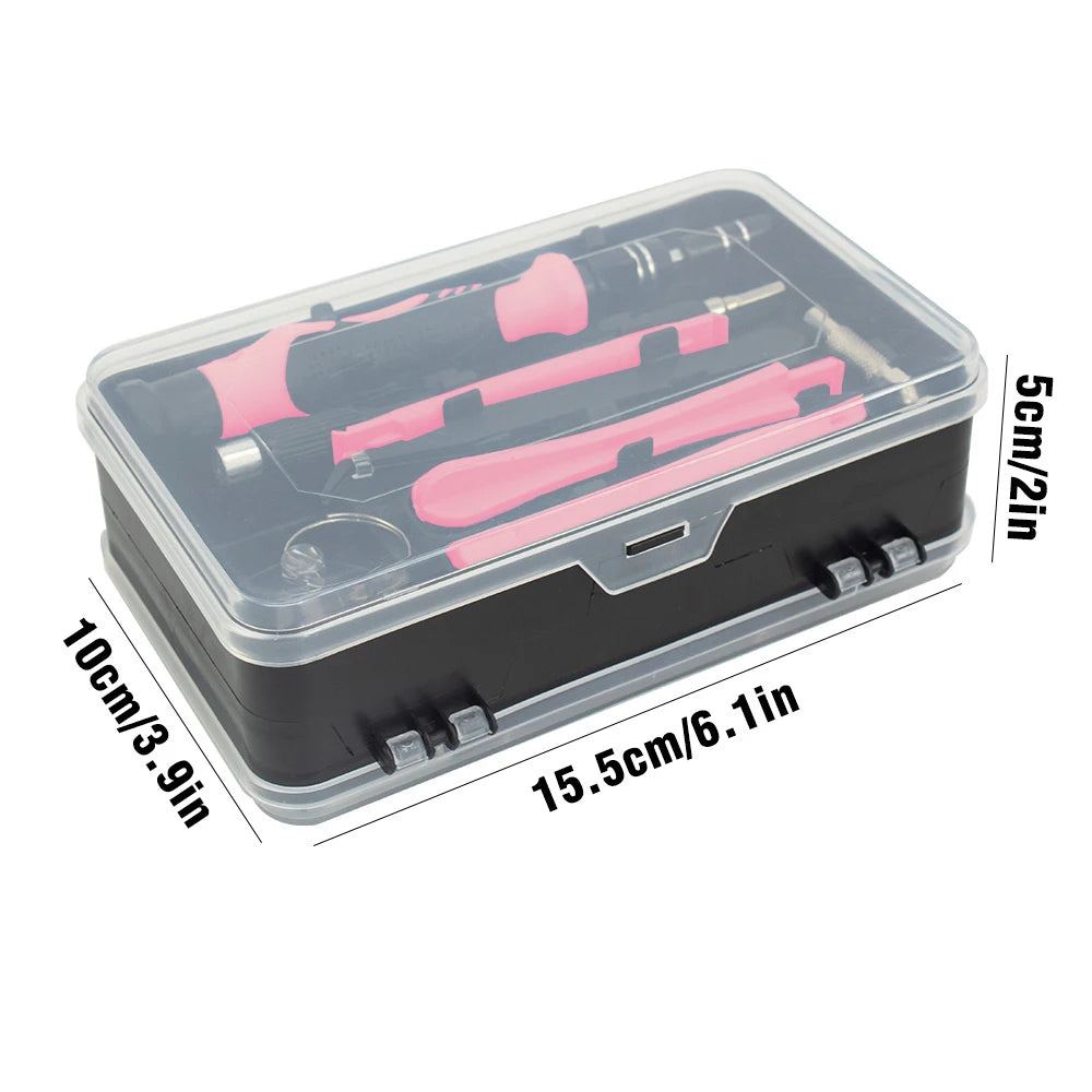 Juego de destornilladores de precisión 115 en 1, Kit de herramientas de reparación magnética multifuncional para ordenador, portátil, teléfono, MacBook, reparaciones domésticas
