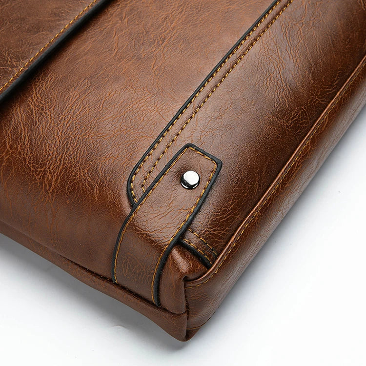 Bolso de Hombro Cruzado para Hombre - Gran Capacidad para Negocios