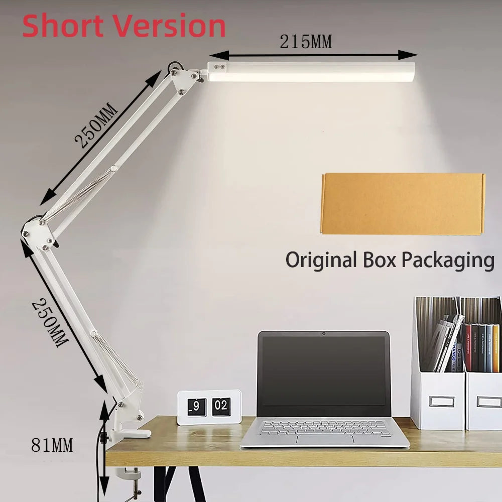 Lámpara de Escritorio LED con Brazo Oscilante 10W