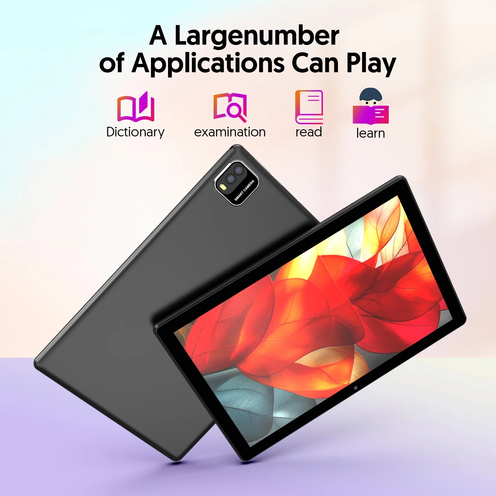 Tablet Android 15 BAKEN 10 pulgadas 12GB RAM 64GB Quad Core WiFi 5G