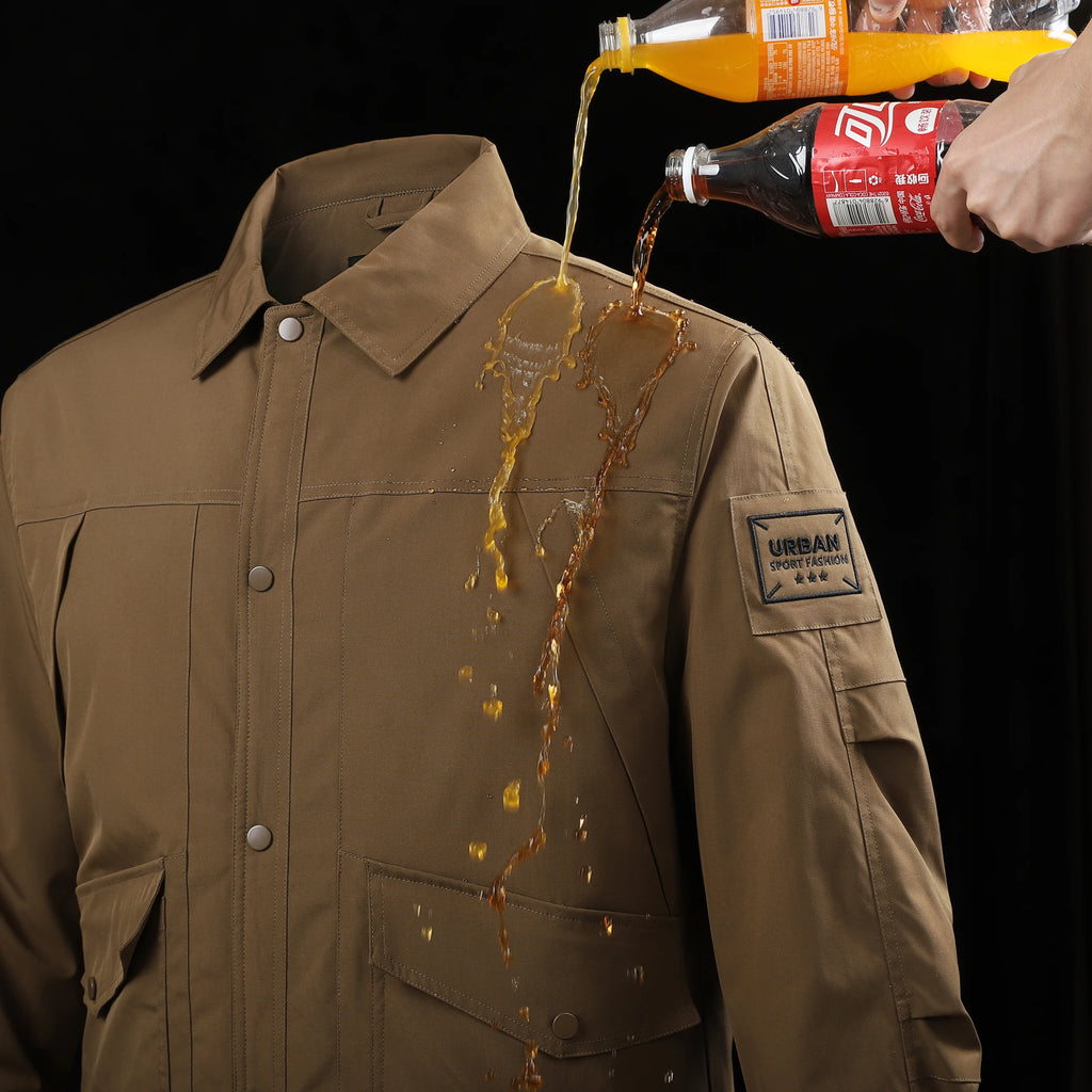 Parka Militar con Capucha para Hombre, Abrigo de Invierno Anorak