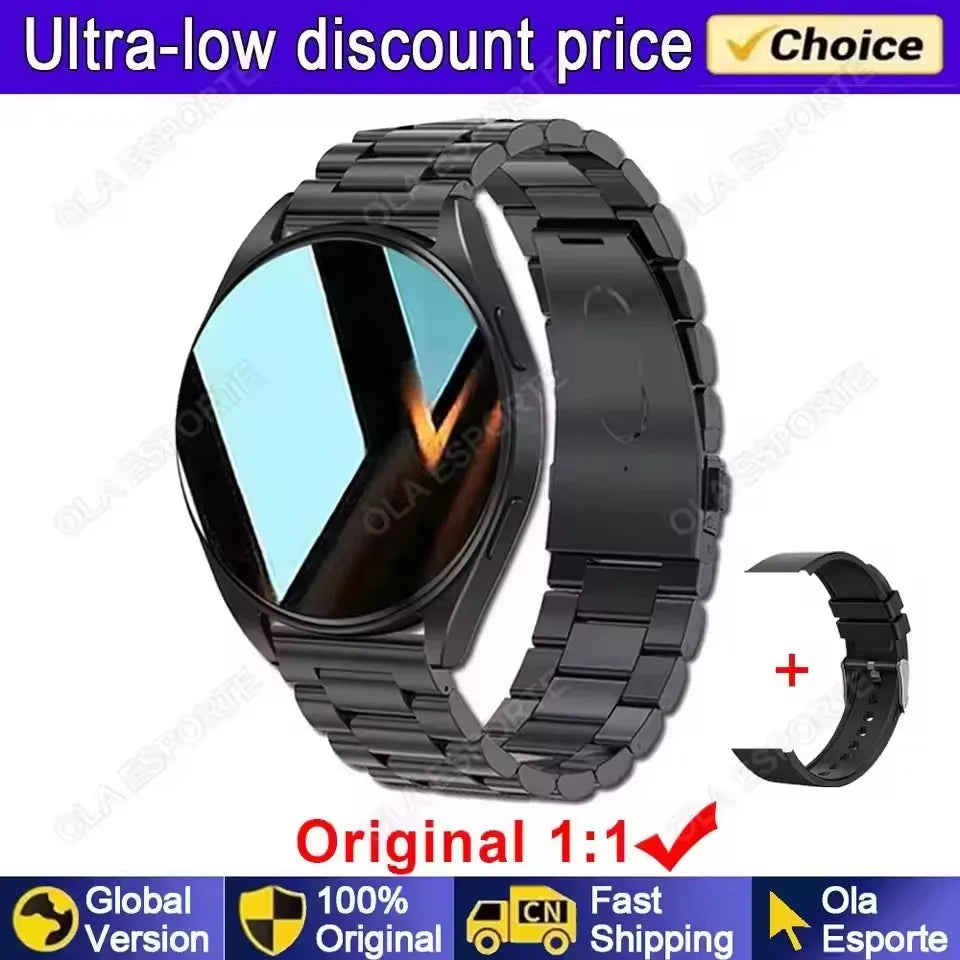 Smartwatch con Llamadas Bluetooth, Monitor de Salud y Deportes
