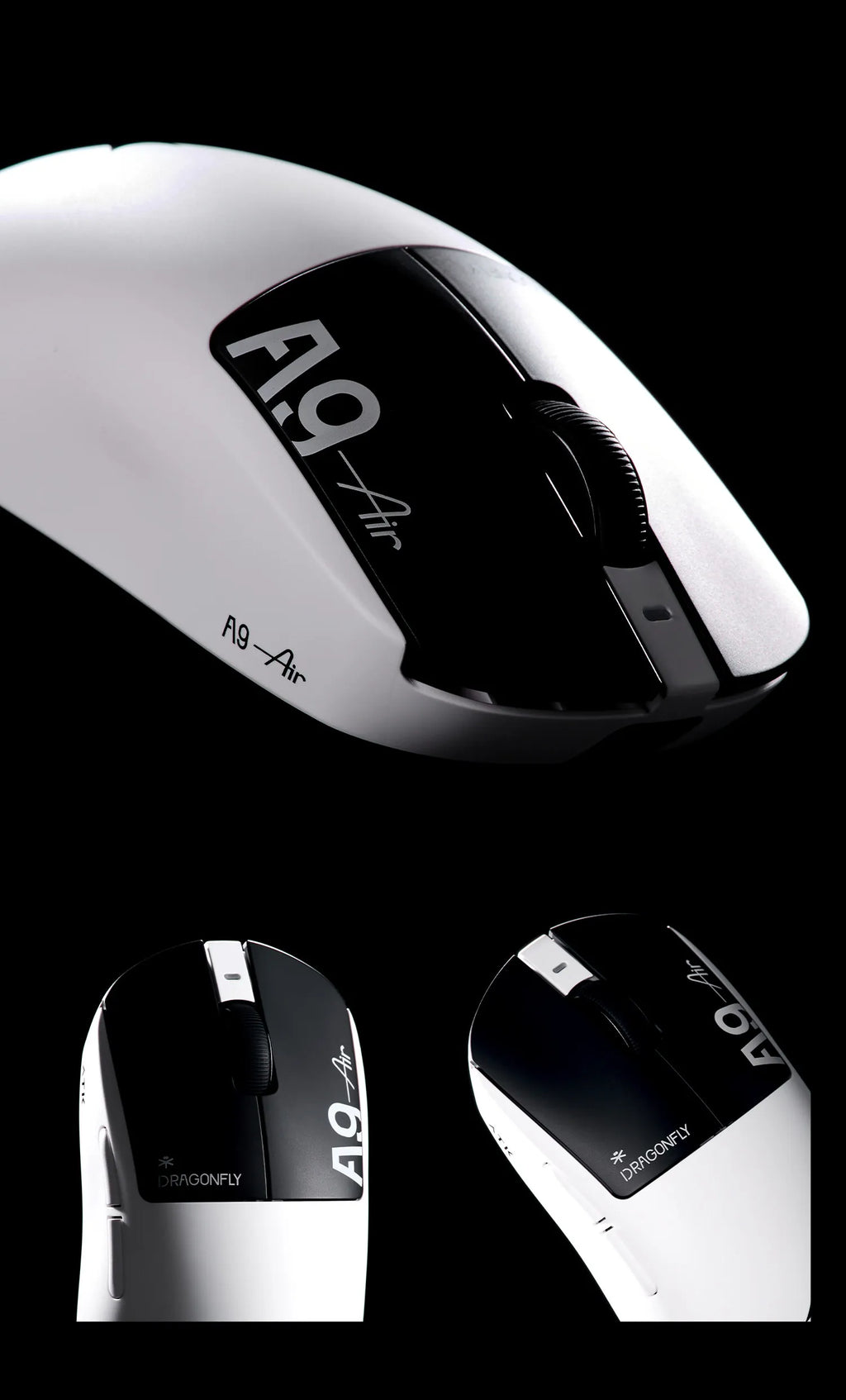 Ratón Inalámbrico para Juegos ATK A9 Air Plus A9 Mini Ultimate, 39g, Tamaño Pequeño/Mediano, PAW3955 MASTER 8K, Regalos para Gamers