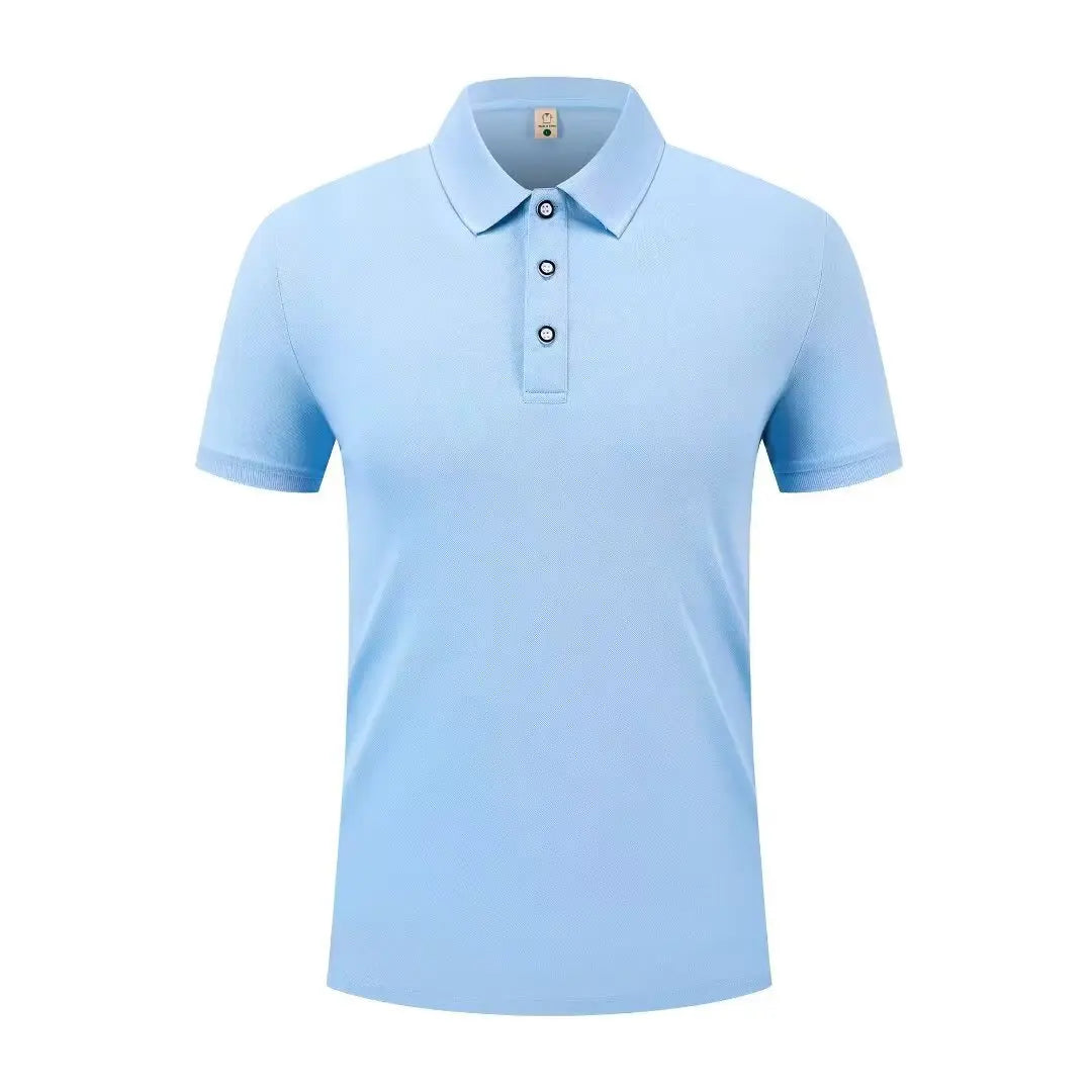 Camiseta POLO Básica de Color Liso para Mujer