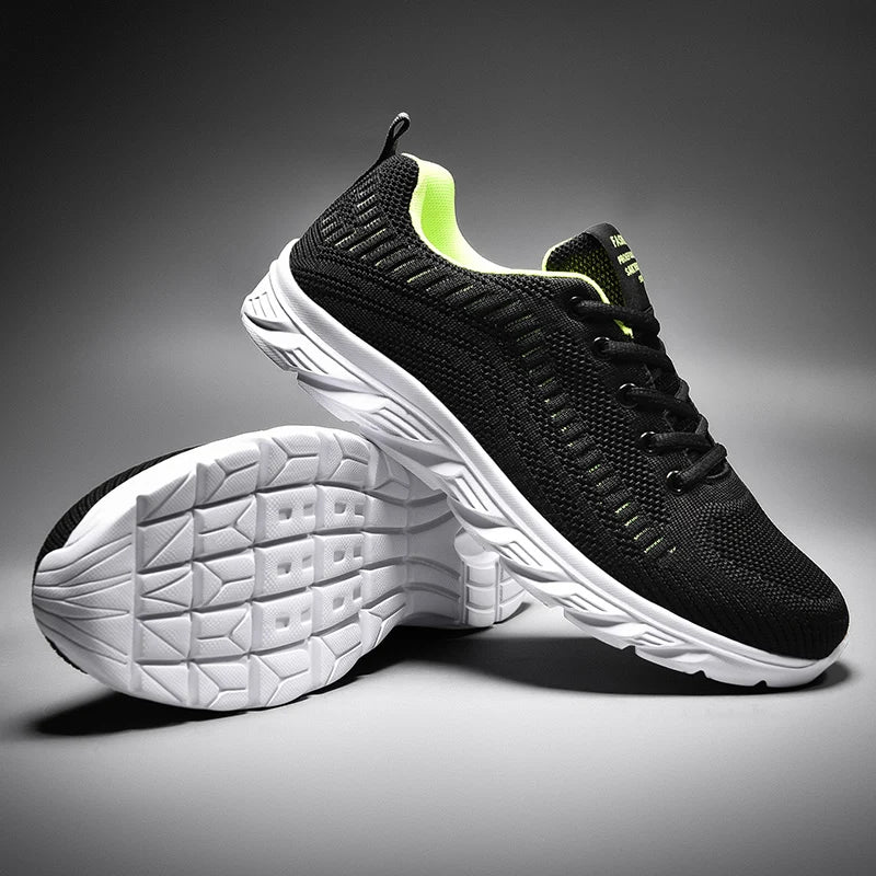 YRZL Zapatillas para correr para hombre, zapatillas deportivas ligeras a la moda, zapatillas transpirables para caminar, zapatillas deportivas cómodas para hombre