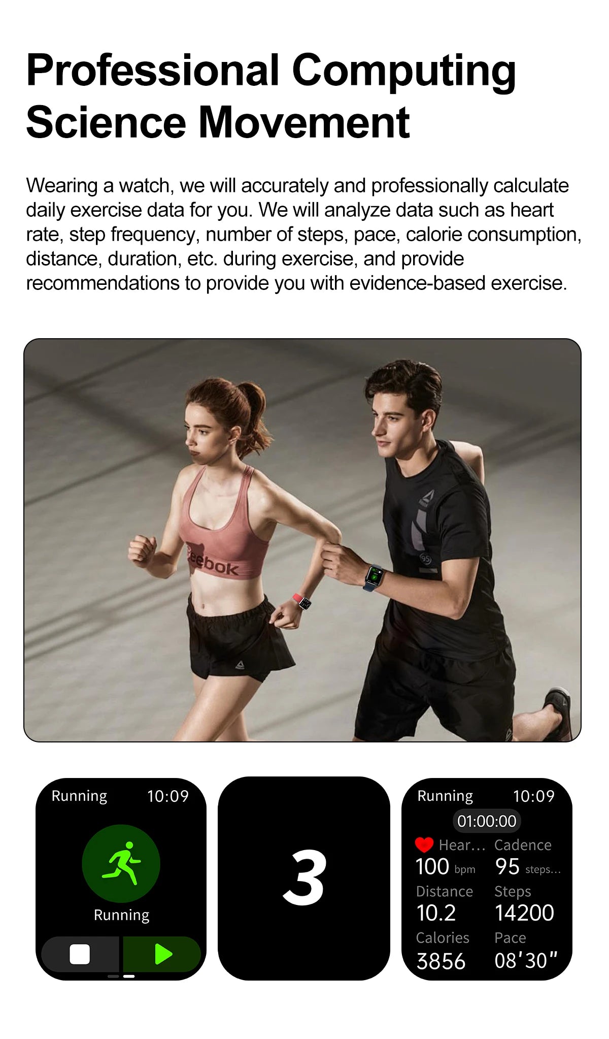Reloj Inteligente NFC Salud Femenina AMOLED