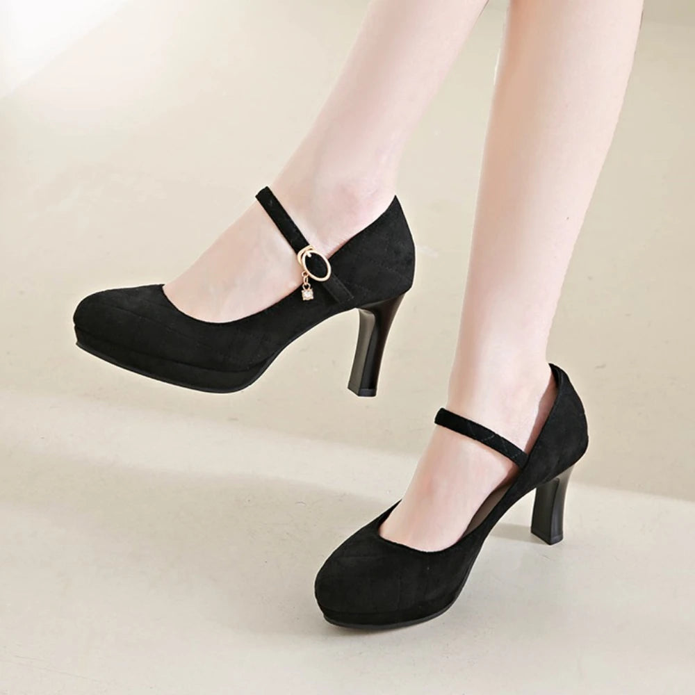 Zapatos de Tacón Alto para Mujer con Plataforma | Tallas 34-42