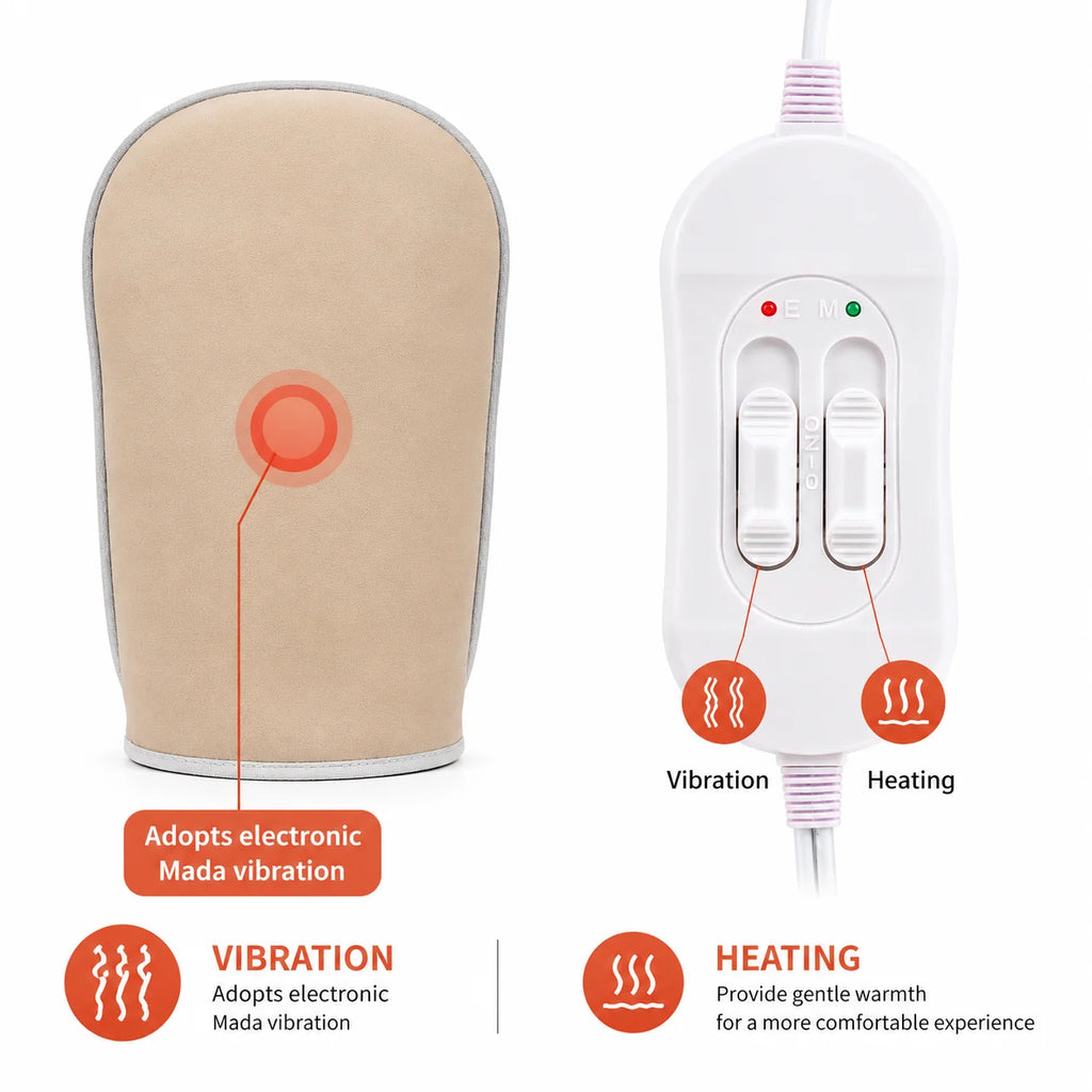 Guantes de Spa con Infrarrojos y Vibración para Terapia Térmica de Manos
