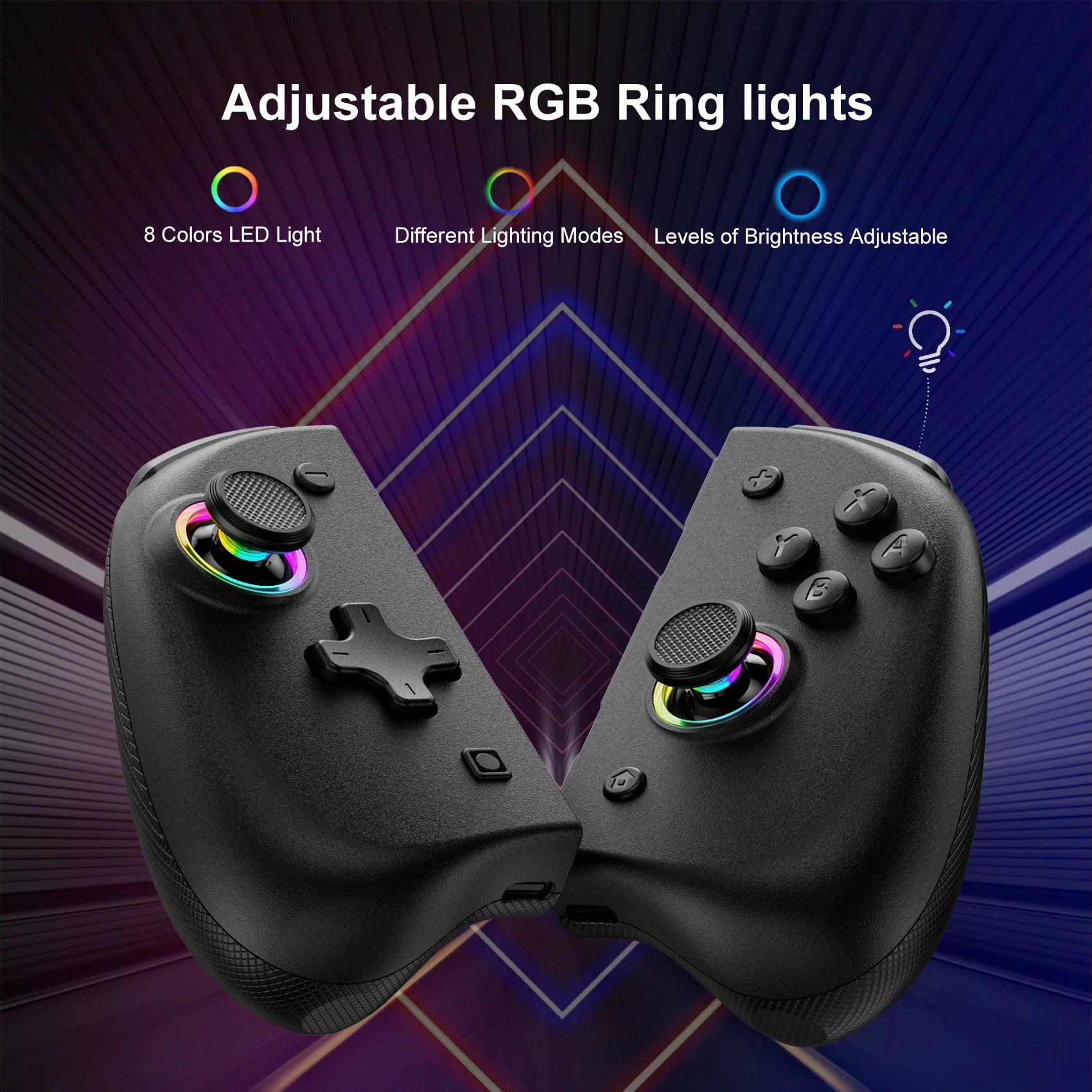 Control Inalámbrico Bluetooth para Nintendo Switch, OLED y Lite, Gamepad, Accesorios de Juego, Mando