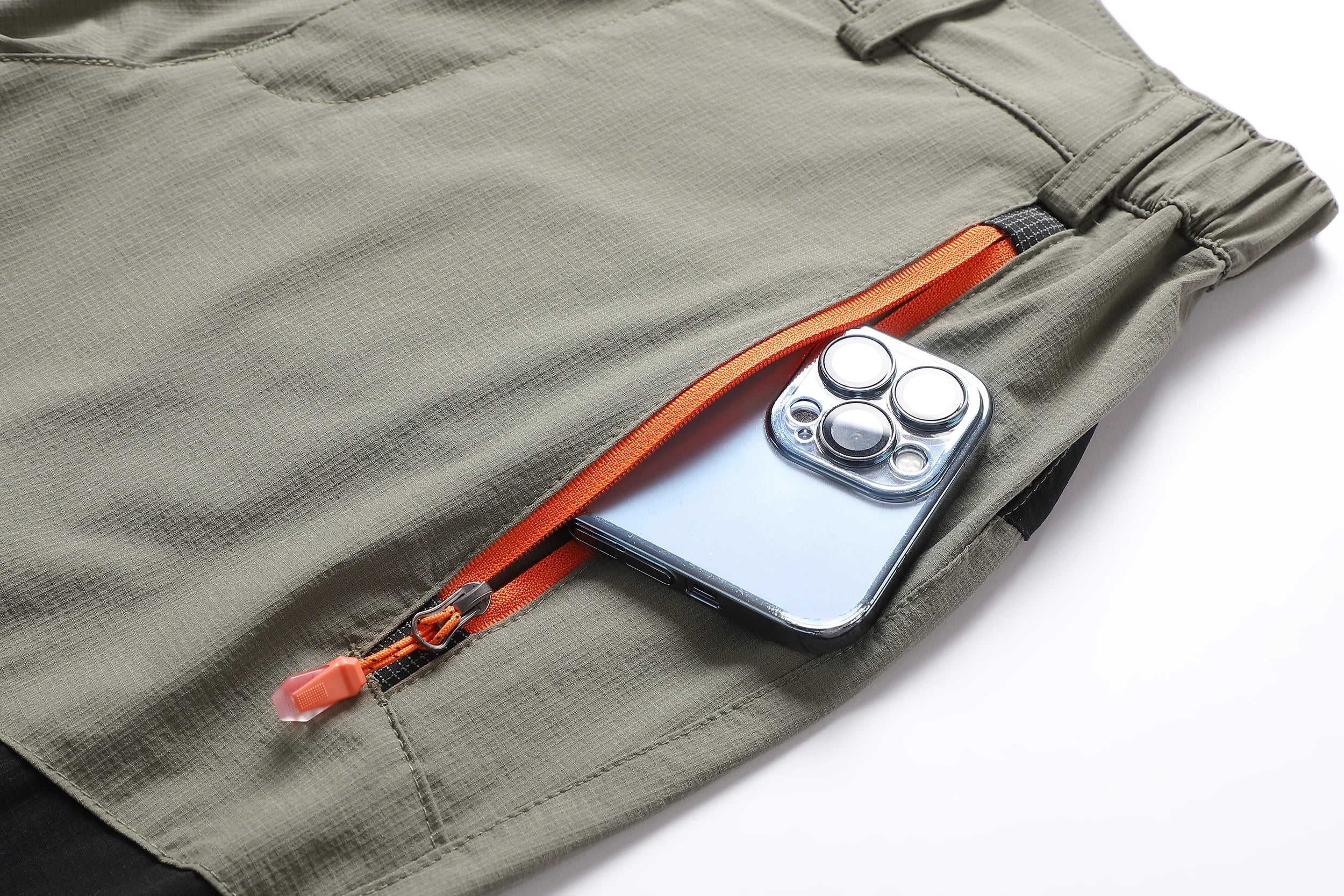 Pantalones de Montañismo al aire libre para hombres, pantalones elásticos de secado rápido de cuatro lados, ligeros y delgados, transpirables, elásticos de verano