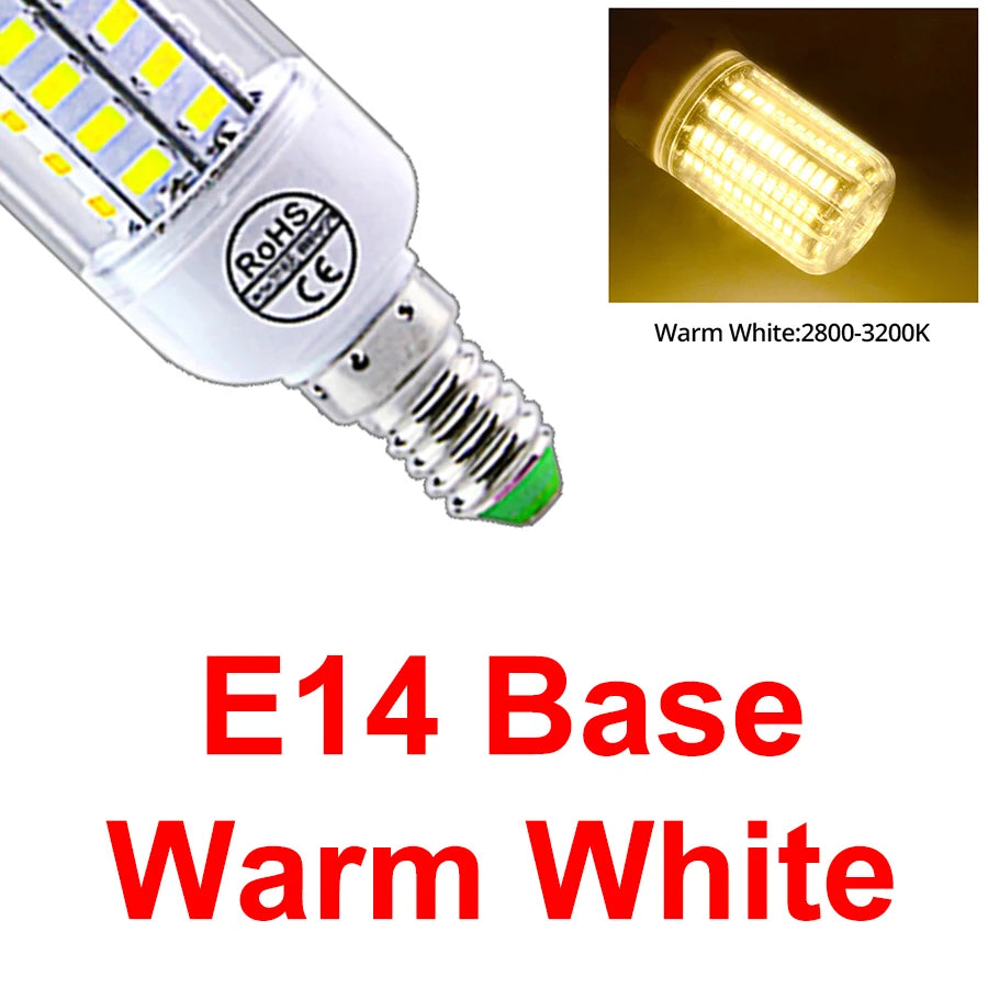 Bombilla LED de Maíz E27/E14 para el Hogar