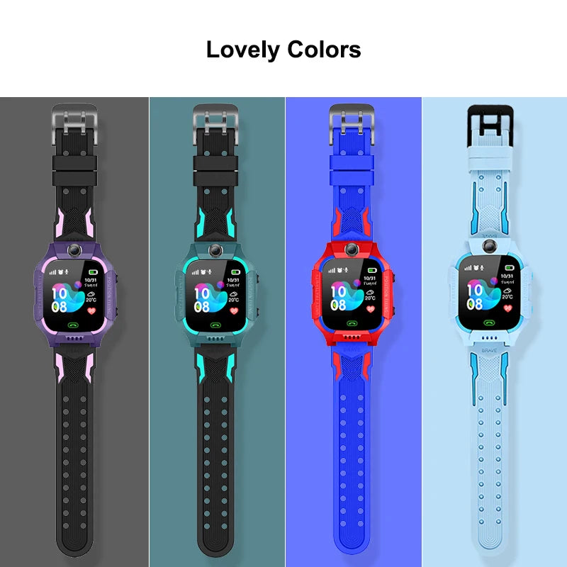 Reloj inteligente para niños, tarjeta Sim 4g, rastreador SOS, llamada, teléfono, cámara, Chat de voz, foto, reloj inteligente para niños, cámara, regalos de cumpleaños para niños y niñas