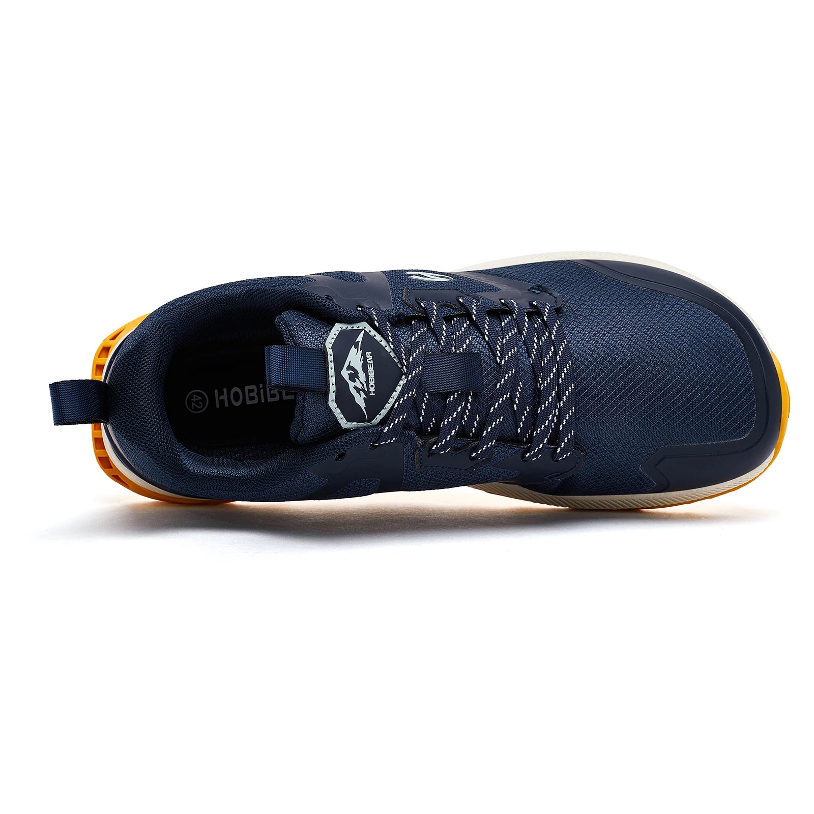 HOBIBEAR Zapatillas de senderismo unisex con cordones Zapatos para caminar Viajes al aire libre Zapatillas de deporte de cuero artificial