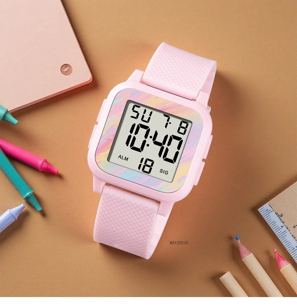 MAYZHISU Set de Relojes Deportivos para Parejas