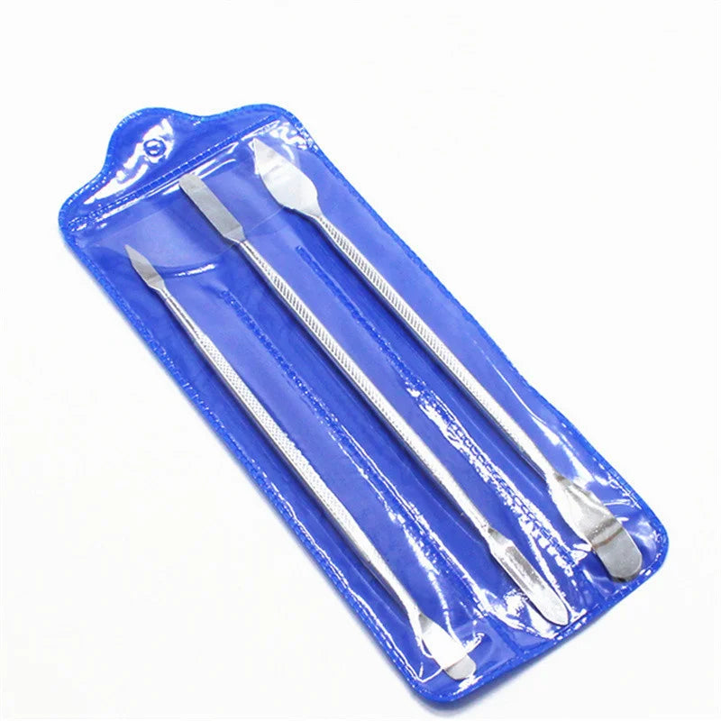 Kit de herramientas de reparación de teléfonos Universal, cuchillas de desmontaje, herramienta de apertura de palanca, Kit de desmontaje de palanca de Metal, espátula para teléfono, juego de herramientas de mano