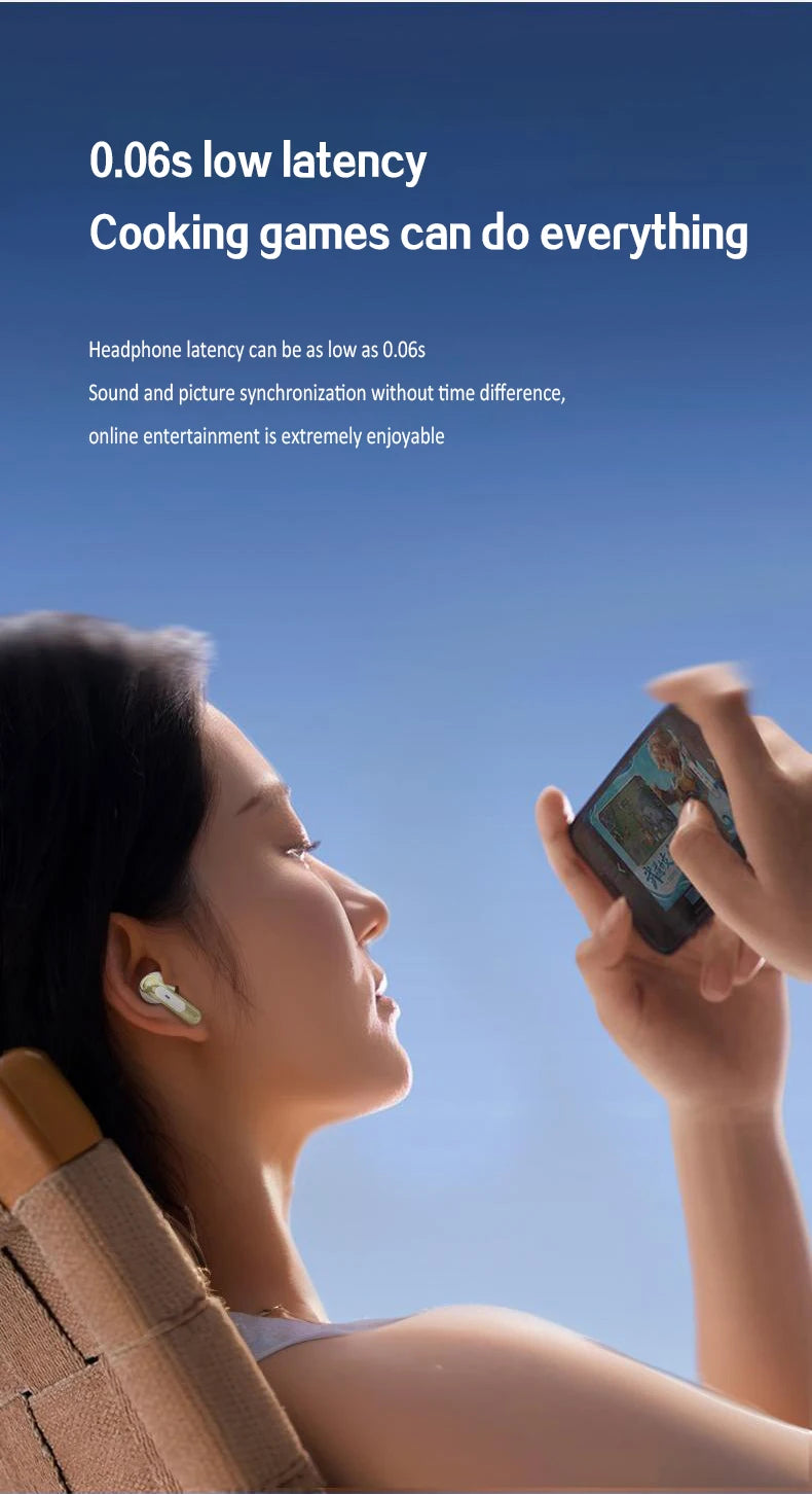 Auriculares Bluetooth TWS Inalámbricos con Reducción de Ruido ENC