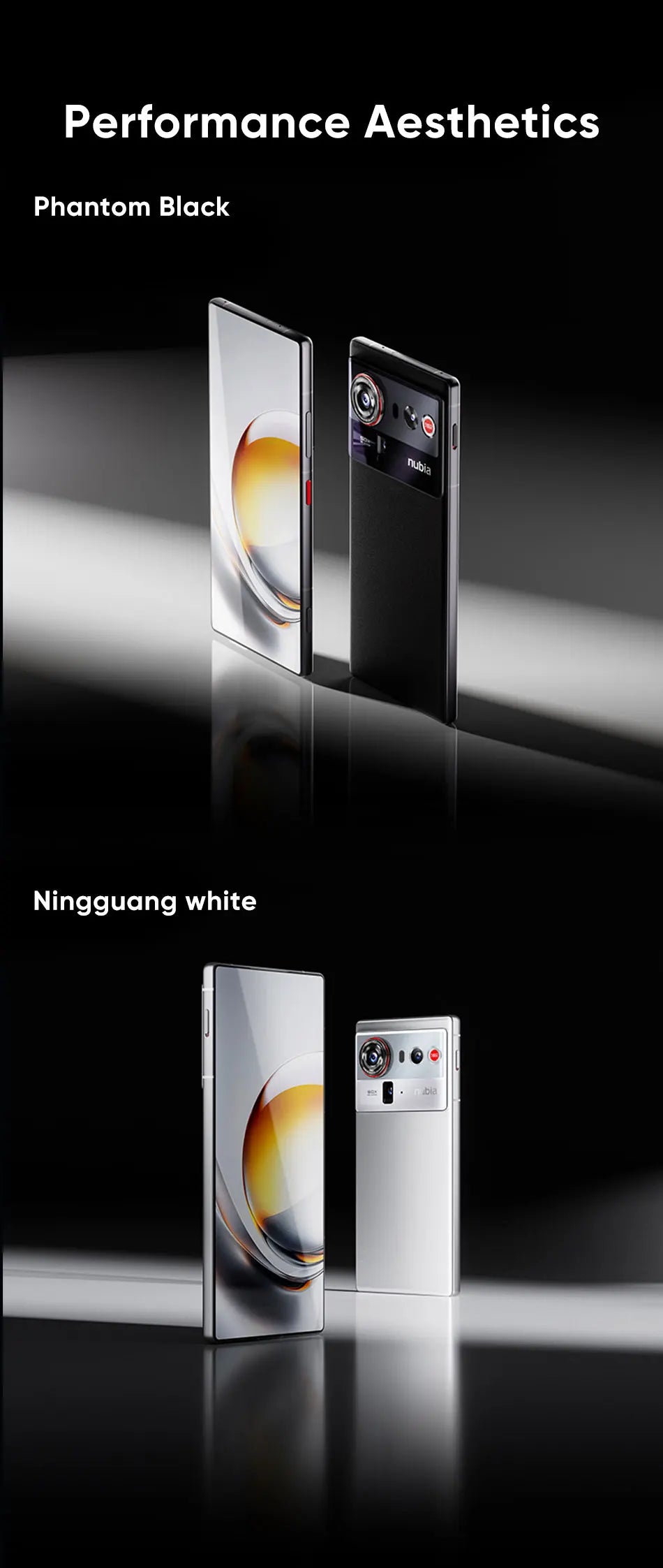 Teléfono Inteligente nubia Z80 Ultra 5G Oficial, Versión Global, Snapdragon 8 Elite Gen 5, 7200 mAh, Pantalla OLED de 6.85'' y 144 Hz, Carga Rápida de 90 W
