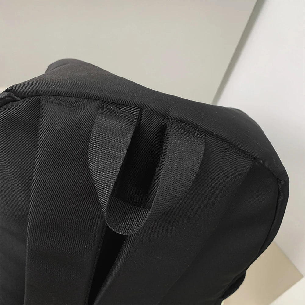 Mochila de Nailon con Estampado Étnico y Múltiples Bolsillos