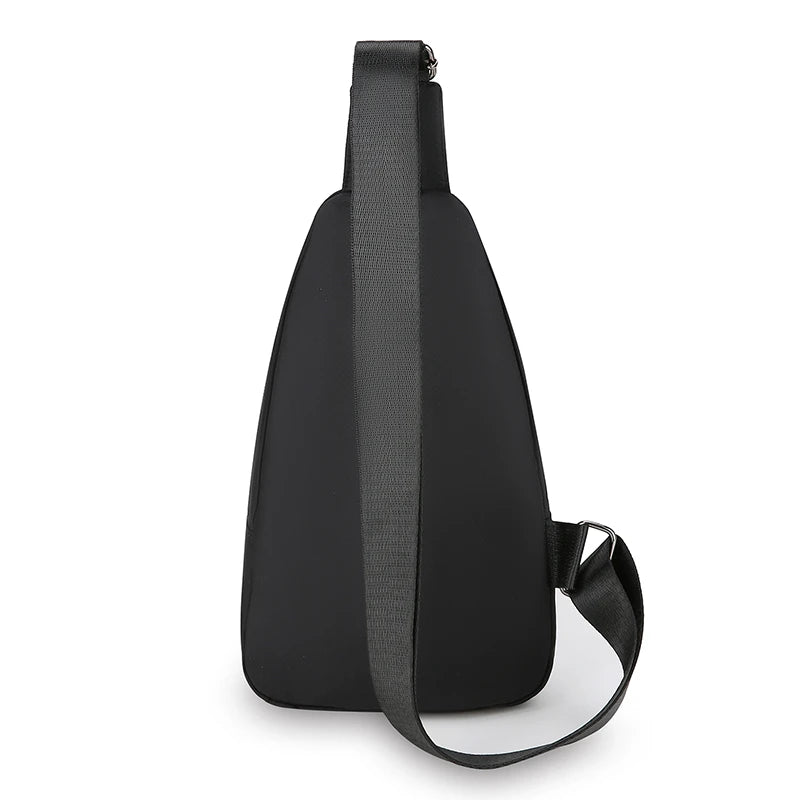 Bolso Mensajero Ligero con Correa Ajustable y Cremallera