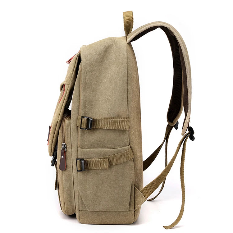 Mochila de viaje de gran capacidad para hombre, adecuada para diferentes grupos de personas, longitud de la correa de hombro ajustable, multicompar