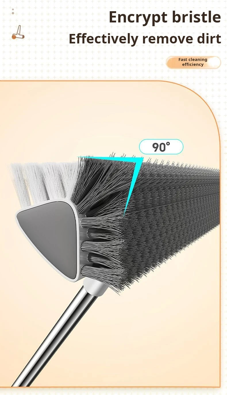 Cepillo de suelo multifuncional con mango largo extensible