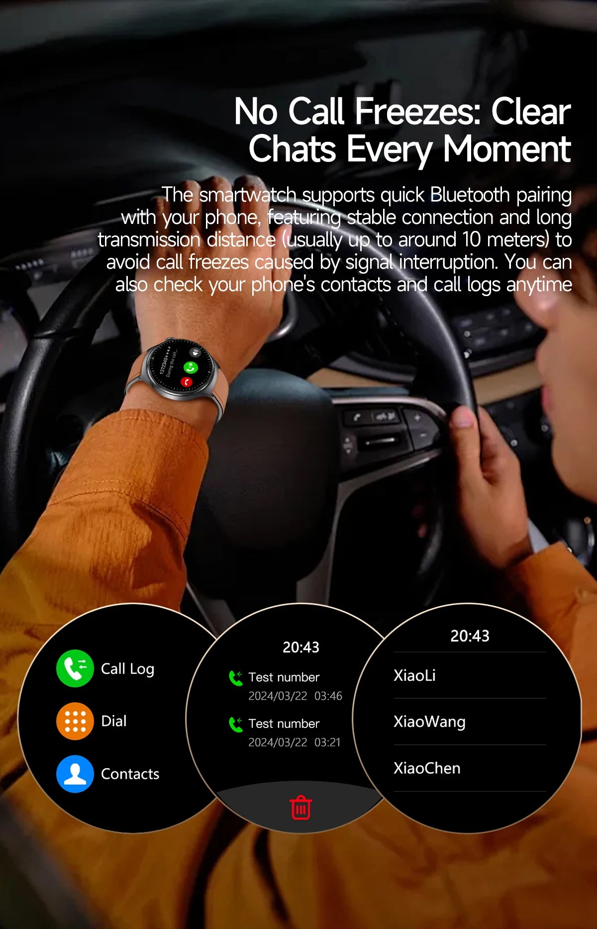 Reloj Inteligente con ECG, Grasa Corporal y Presión Arterial AMOLED