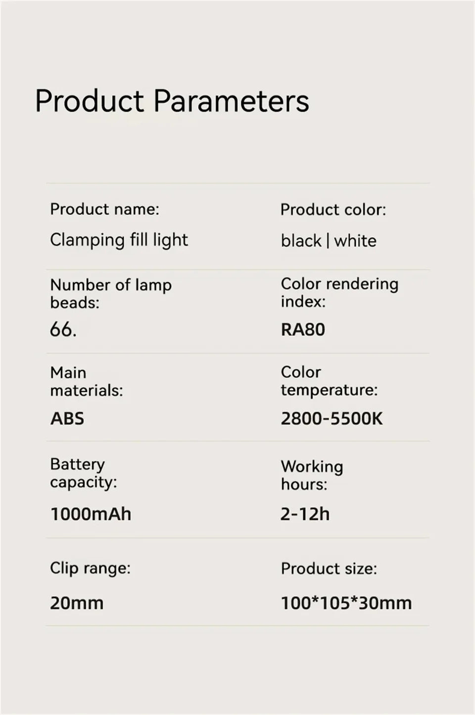 Luz LED de bolsillo COOL DIER para selfies, compatible con iPhone, iPad, teléfonos móviles y portátiles, con clip, flash, luz de relleno para video y fotografía, lámpara de fotografía.